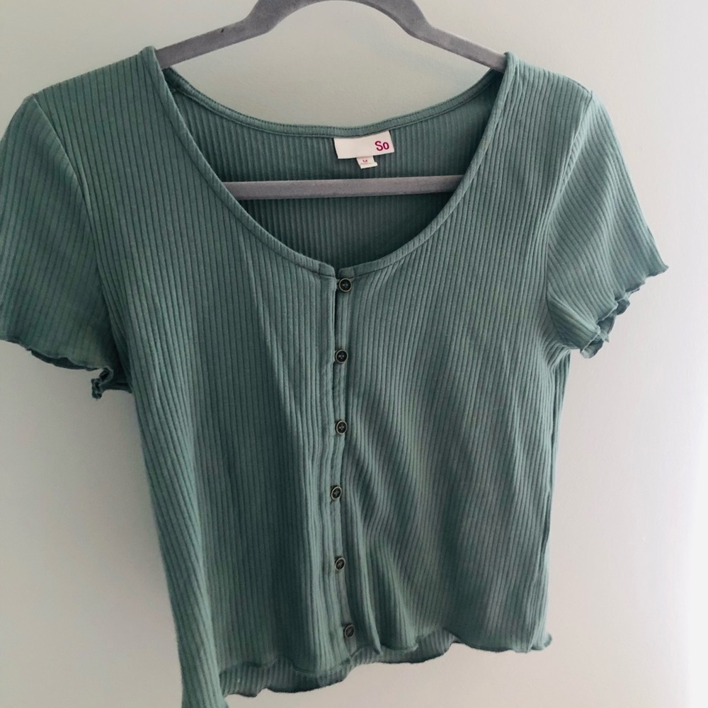 Cute Green Top